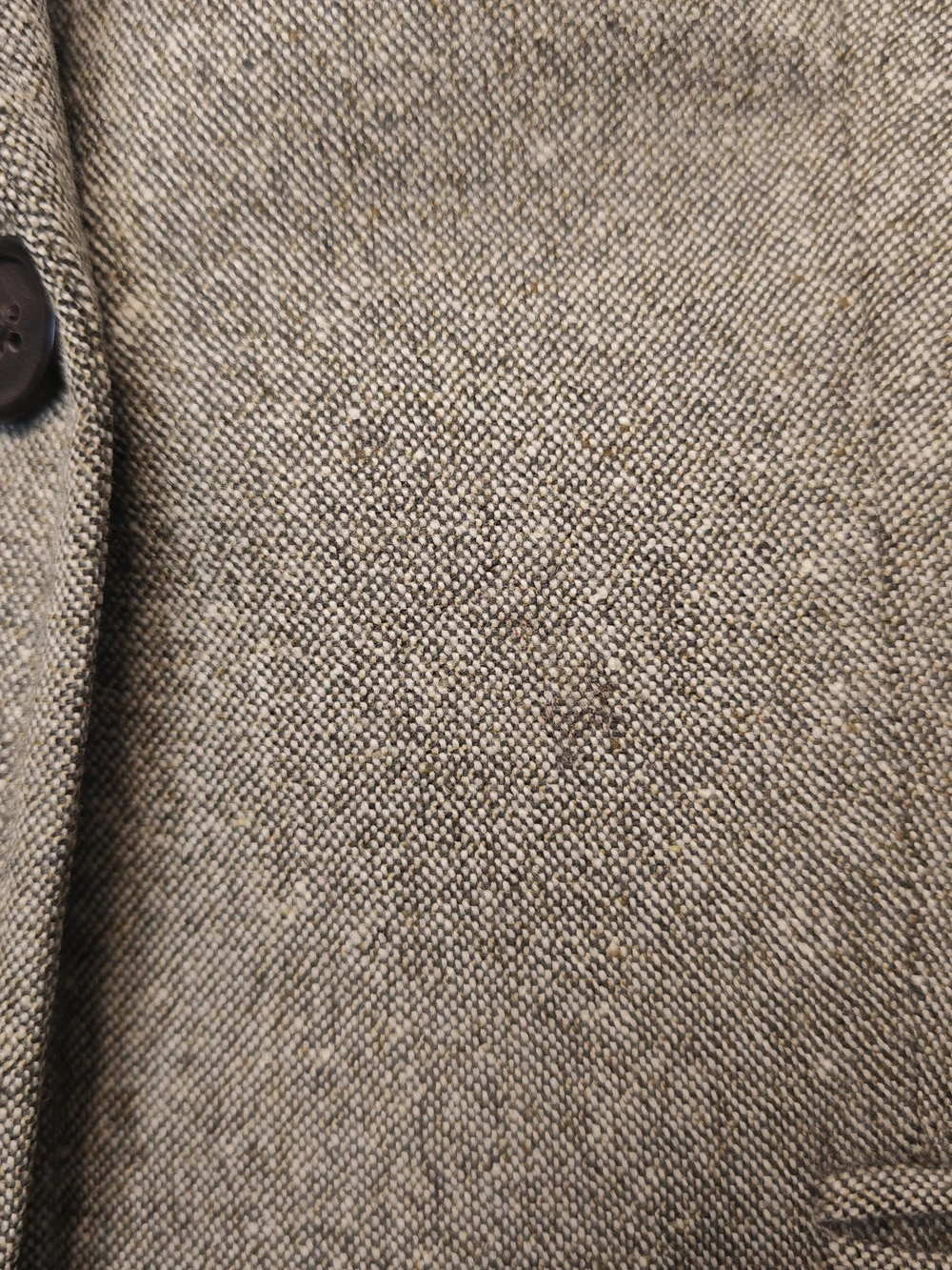 J. Crew Women's Tweed Single-Button Wool Blazer in Heathered Taupe